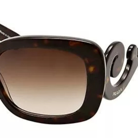 Prada Baroque Tortoise Sunglasses - Picture 1 of 2